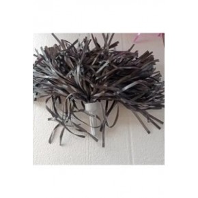 2 Li Gösteri Ponpon Siyah