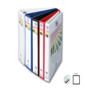 2K Sunum Klasörü Cepli 2 Halkalı 20 MM Beyaz 202B