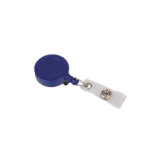 3A Yoyo Klipsli Plastik Yuvarlak Mavi 1429 (1 Adet)