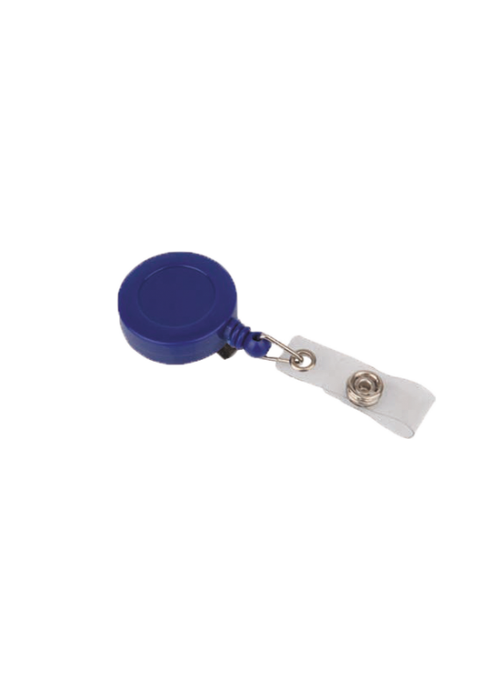 3A Yoyo Klipsli Plastik Yuvarlak Mavi 1429 (1 Adet)