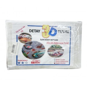 3D Tuval 15x24 Motorsiklet