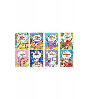 4E 50 Sticker Aktivite Kitabı (1 Adet)