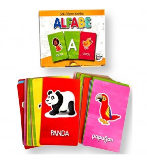 4E Bak Öğren Kartları Meyve Sebze