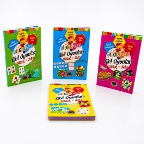 4E Bilgin Zeki İle Akıl Oyunları 4 LÜ Seri Karatay