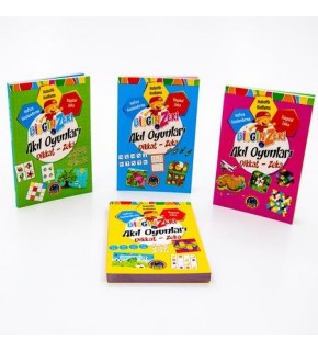 4E Bilgin Zeki İle Akıl Oyunları 4 LÜ Seri Karatay