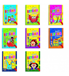 4E Boyama Kitabı Aktiveli Örneklli 48 Syf Karatay Yayınevi