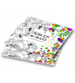 4E Boyama Kitabı Düşler Sokağı Her Yaş için Karatay Yayınevi