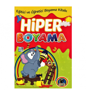 4E Boyama Kitabı Hiper 128 Syf Karatay Yayınevi