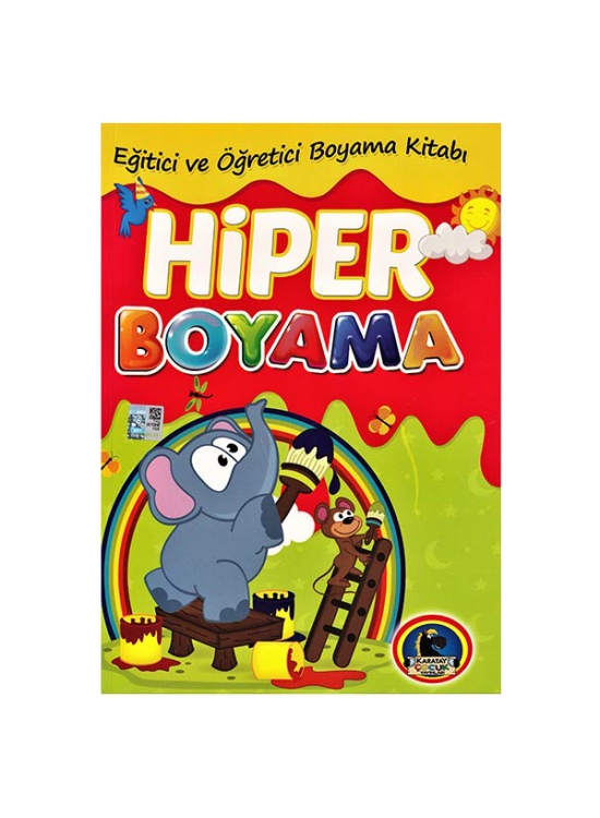 4E Boyama Kitabı Hiper 128 Syf Karatay Yayınevi