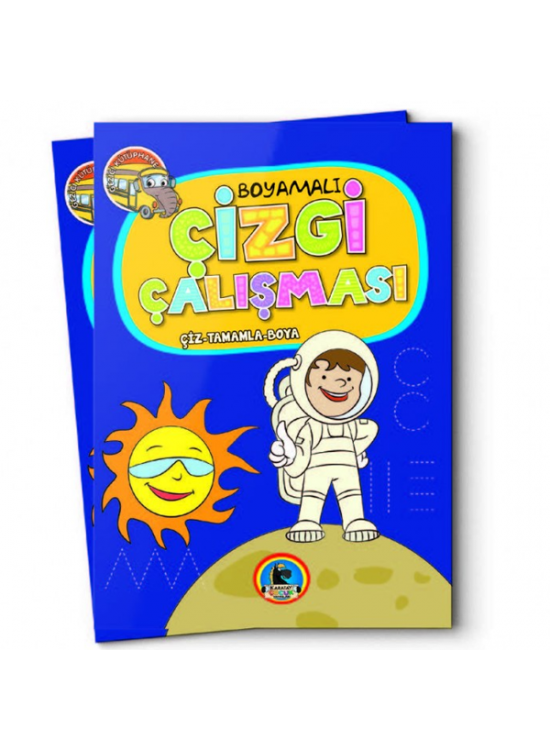 4E Boyama Kitabı Kalın Çizgi Çalışması-1 128 Syf Karatay Yayınevi