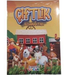 4E Çiftlik Boyama 128 Syf.Karatay Yayınları