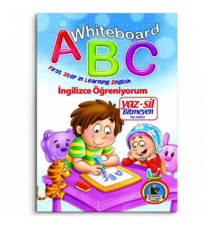4E Defter Yaz-Sil Bitmeyen İngilizce Alfabeyi Öğreniyorum Karatay Yayınevi