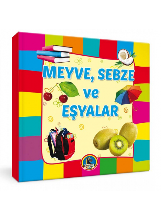 4E Kitap Meyve Sebze Ve Eşyalar Büyük Boy Karton Kapak Karatay Yayınevi 4E Kitap Meyve Sebze Ve Eşyalar Büyük Boy Karton Kapak Karatay Yayınevi