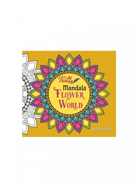 4E Mandala-art Therapy-flower World