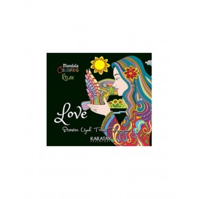 4E Mandala-love-coloring Relax
