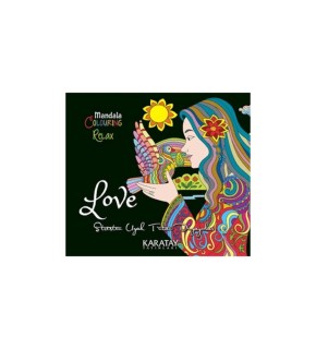 4E Mandala-love-coloring Relax