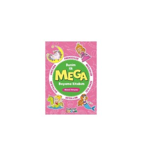 4E Mega Boyama- Masal Dünyası-128 Syf.