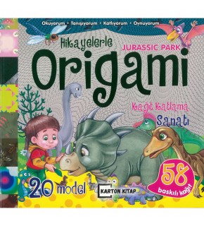 4E Origami Çocuklar İçin 4 Kitap-Set / Karton