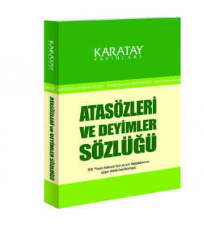 4E Sözlük Atasözleri Ve Deyimler 1.Hamur Karton Kapak Karatay Yayınevi