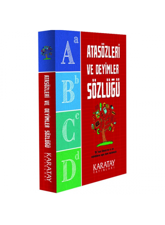 4E Sözlük Büyük Atasözleri Ve Deyimler Karton Kapak Karatay Yayınevi