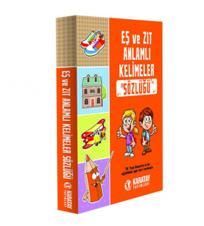 4E Sözlük Eş Ve Zıt Anlamlı Kelimeler Karton Kapak Karatay Yayınevi