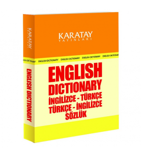 4E Sözlük İngilizce Karton Kapak 1.Hamur Karatay Yayınevi