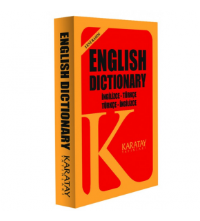 4E Sözlük İngilizce Plastik Kapak 1.Hamur Sarı Karatay Yayınevi