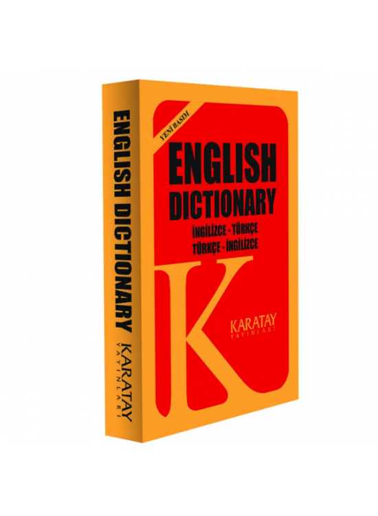 4E Sözlük İngilizce Plastik Kapak 1.Hamur Sarı Karatay Yayınevi 4E Sözlük İngilizce Plastik Kapak 1.Hamur Sarı Karatay Yayınevi