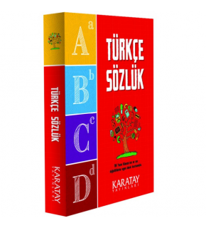 4E Sözlük Türkçe Büyük Karton Kapak Karatay Yayınevi