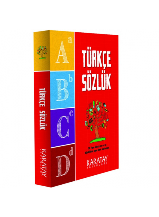 4E Sözlük Türkçe Büyük Karton Kapak Karatay Yayınevi