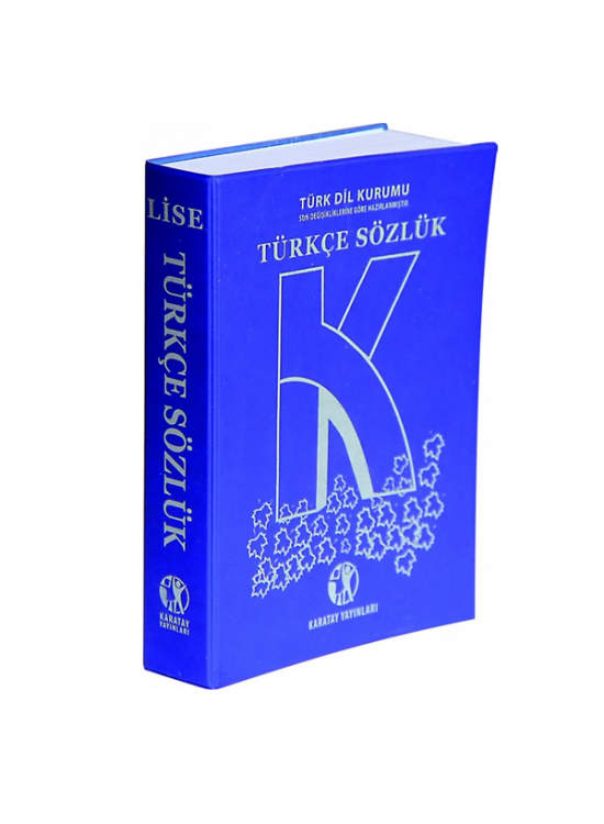 4E Sözlük Türkçe Lise Büyük Boy Karatay Yayınevi
