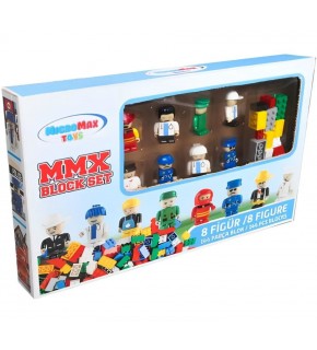 8 Figürlü 144 Parça Blok Set
