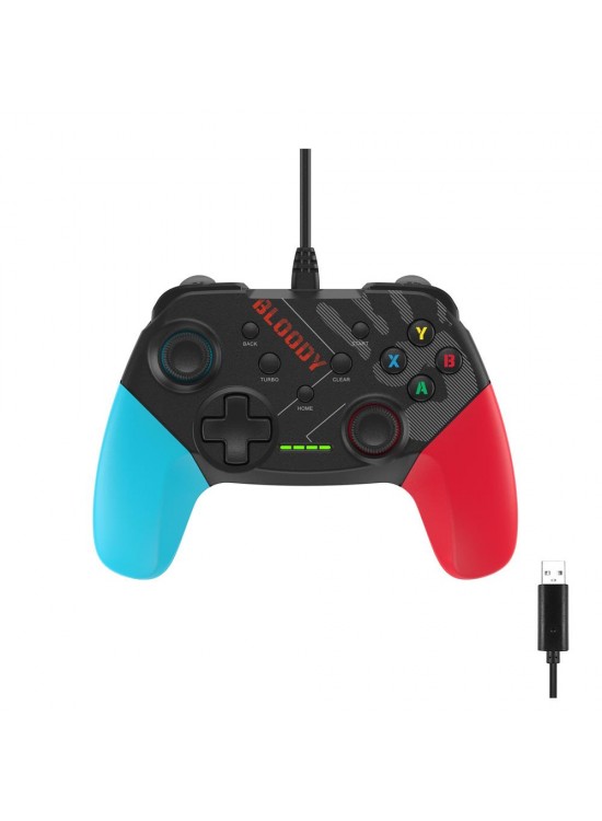 A4 Tech Bloody Gp30 Usb Pc Switch Android Ps3 Sports Blue Mavi GamePad A4 Tech Bloody Gp30 Usb Pc Switch Android Ps3 Sports Blue Mavi GamePad