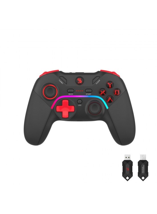 A4 Tech Bloody Gpw70 Rgb 2.4Ghz Kablosuz&Usb Pc Android Switch Ps3 Sports Black Siyah GamePad A4 Tech Bloody Gpw70 Rgb 2.4Ghz Kablosuz&Usb Pc Android Switch Ps3 Sports Black Siyah GamePad
