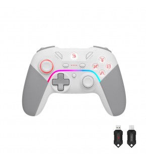A4 Tech Bloody Gpw70 Rgb 2.4Ghz Kablosuz&Usb Pc Android Switch Ps3 Sports White Beyaz GamePad