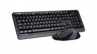 A4 Tech Fg1010F 2.4G Gri F Klavye Fn-Mm Klv+Optik Mouse Kablosuz Set A4 Tech Fg1010F 2.4G Gri F Klavye Fn-Mm Klv+Optik Mouse Kablosuz Set