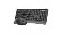 A4 Tech Fg1035 2.4G Gri Q Fn-Mm Klv+Optik Mouse Set