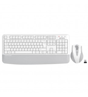 A4 Tech FG2500S Beyaz Plus 2.4GHz FN-MM Türkçe Q 3200DPI Klavye & Mouse Set