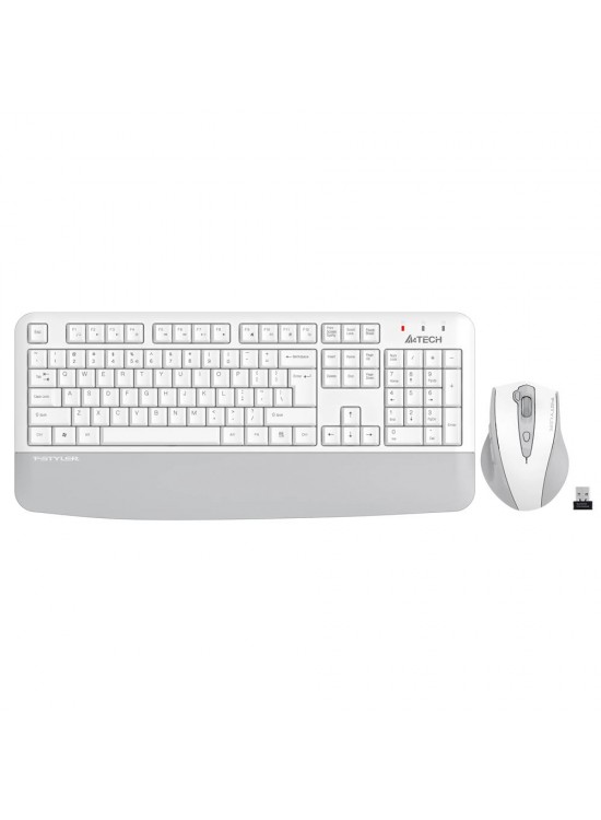 A4 Tech FG2500S Beyaz Plus 2.4GHz FN-MM Türkçe Q 3200DPI Klavye & Mouse Set