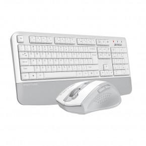 A4 Tech FG2500S Beyaz Plus 2.4GHz FN-MM Türkçe Q 3200DPI Klavye & Mouse Set