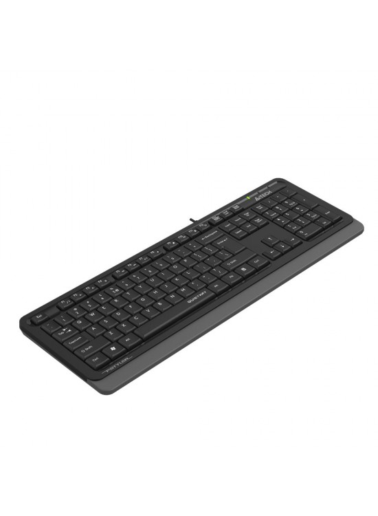 A4 Tech Fk10 Q Usb Quitkey Sessiz Gri Tr Fn-Multimedya Klavye