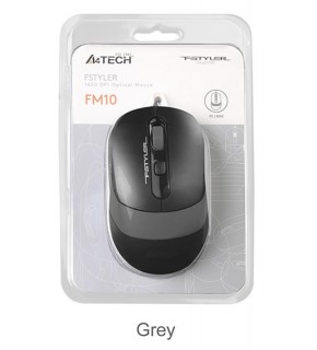 A4 Tech Fm10 Usb Fstyler Gri Optik 1600 Dpı Mouse