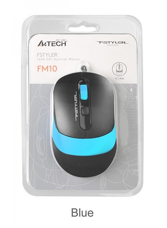 A4 Tech Fm10 Usb Fstyler Mavi Optik 1600 Dpı Mouse A4 Tech Fm10 Usb Fstyler Mavi Optik 1600 Dpı Mouse