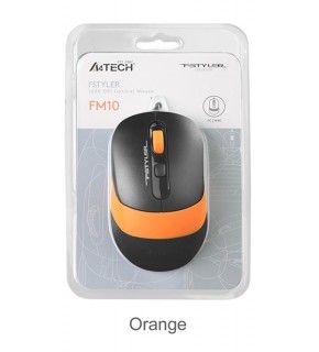 A4 Tech Fm10 Usb Fstyler Turuncu Optik 1600 Dpı Mouse