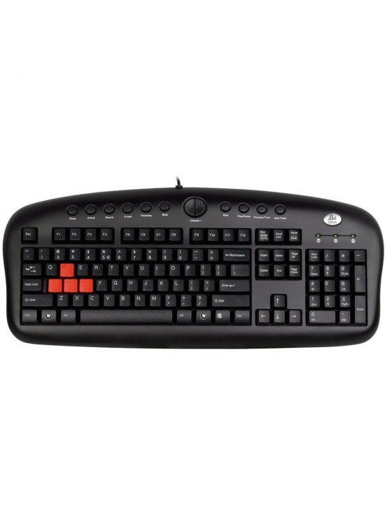 A4 Tech Kb-28G Siyah Usb Multımedya Gamer Klavye A4 Tech Kb-28G Siyah Usb Multımedya Gamer Klavye