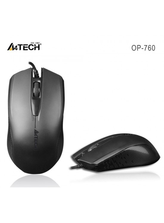 A4 Tech Op-760 Usb Siyah V-Track 1000 Dpı Mouse A4 Tech Op-760 Usb Siyah V-Track 1000 Dpı Mouse