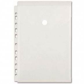 Abka 11 Delikli Körüklü 2 Li Dosya Şeffaf (1 Adet)