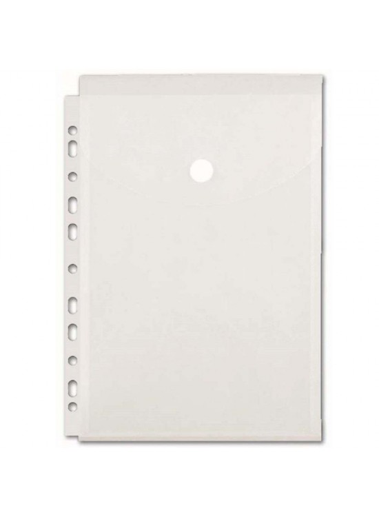 Abka 11 Delikli Körüklü 2 Li Dosya Şeffaf (1 Adet)