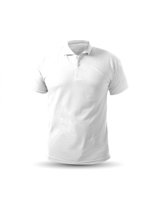 AÇELYA BEYAZ XXL POLO YAKA TİŞÖRT