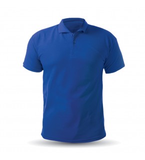 AÇELYA SAKS MAVİ S POLO YAKA TİŞÖRT